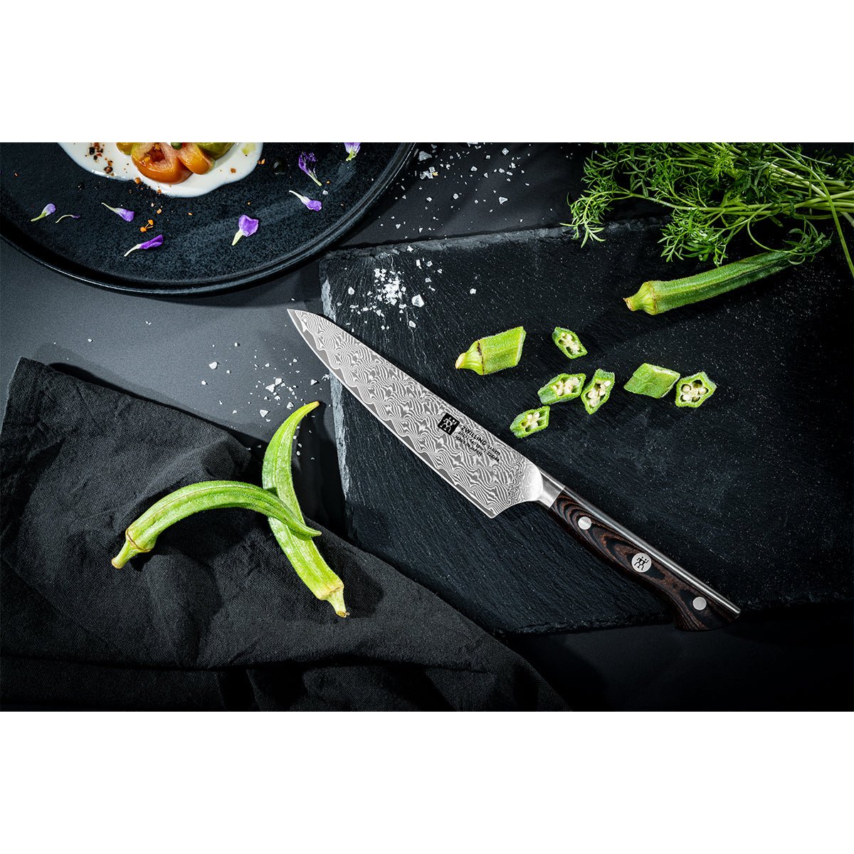 14cm Kokkekniv, FC63 pulverstål, Gyotoh - ZWILLING TANREI - KNIVER - Me & Max AS