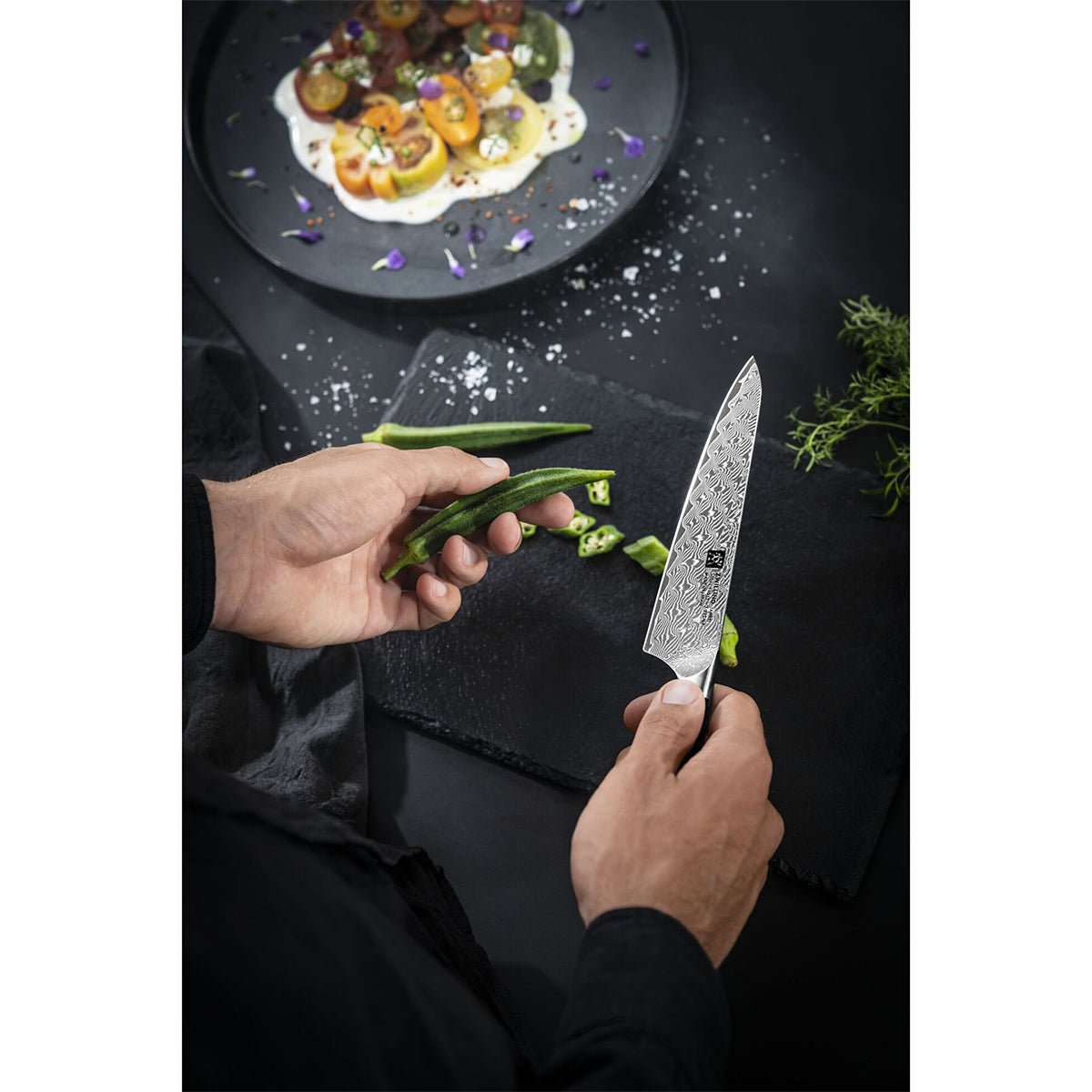 14cm Kokkekniv, FC63 pulverstål, Gyotoh - ZWILLING TANREI - KNIVER - Me & Max AS