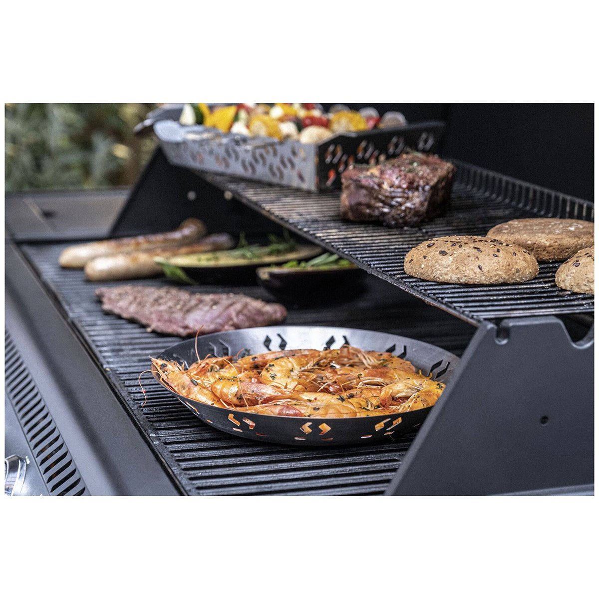Grillpanne / - kurv 26cm, rustfritt stål - ZWILLING BBQ+ - BBQ - Me & Max AS
