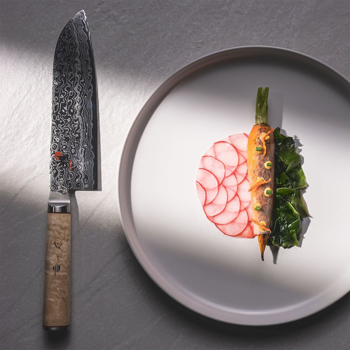 🎖️🎖️🎖️🎖️🎖️ - Vi tester MIYABI 5000MCD "Rocking Santoku" - Me & Max AS