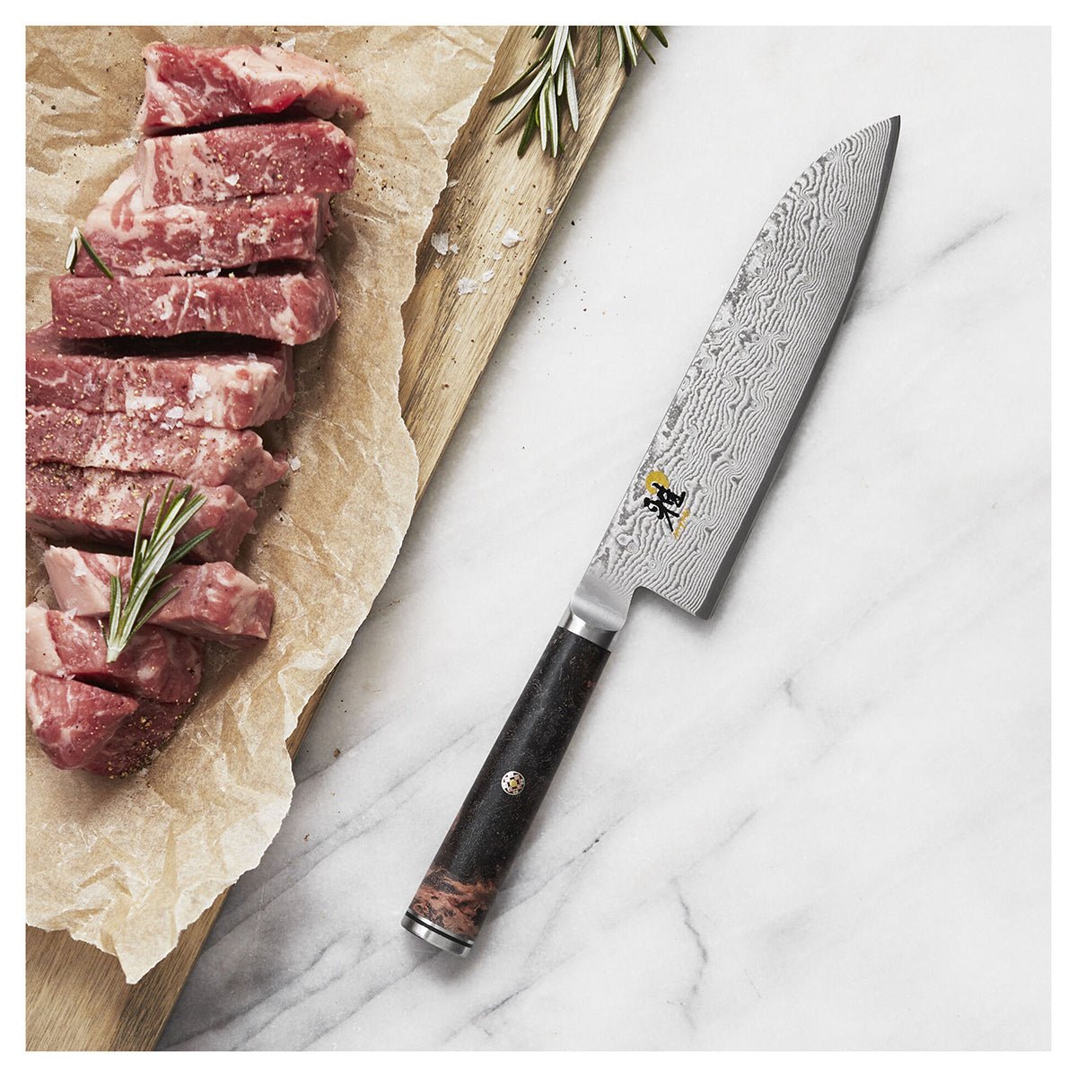14cm Grønnsakskniv, MC66 pulverstål, Santoku - MIYABI 5000MCD 67 - KNIVER - Me & Max AS