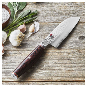 14cm Grønnsakskniv, SG2 (MC63) pulverstål, Santoku - MIYABI 6000MCT - KNIVER - Me & Max AS
