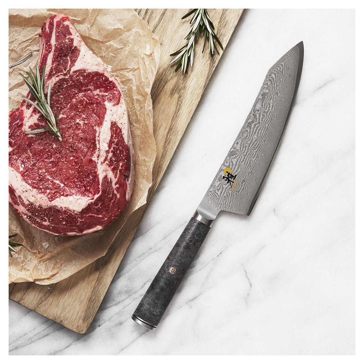 18cm Grønnsakskniv, MC66 pulverstål, "Rocking" Santoku - MIYABI 5000MCD 67 - KNIVER - Me & Max AS