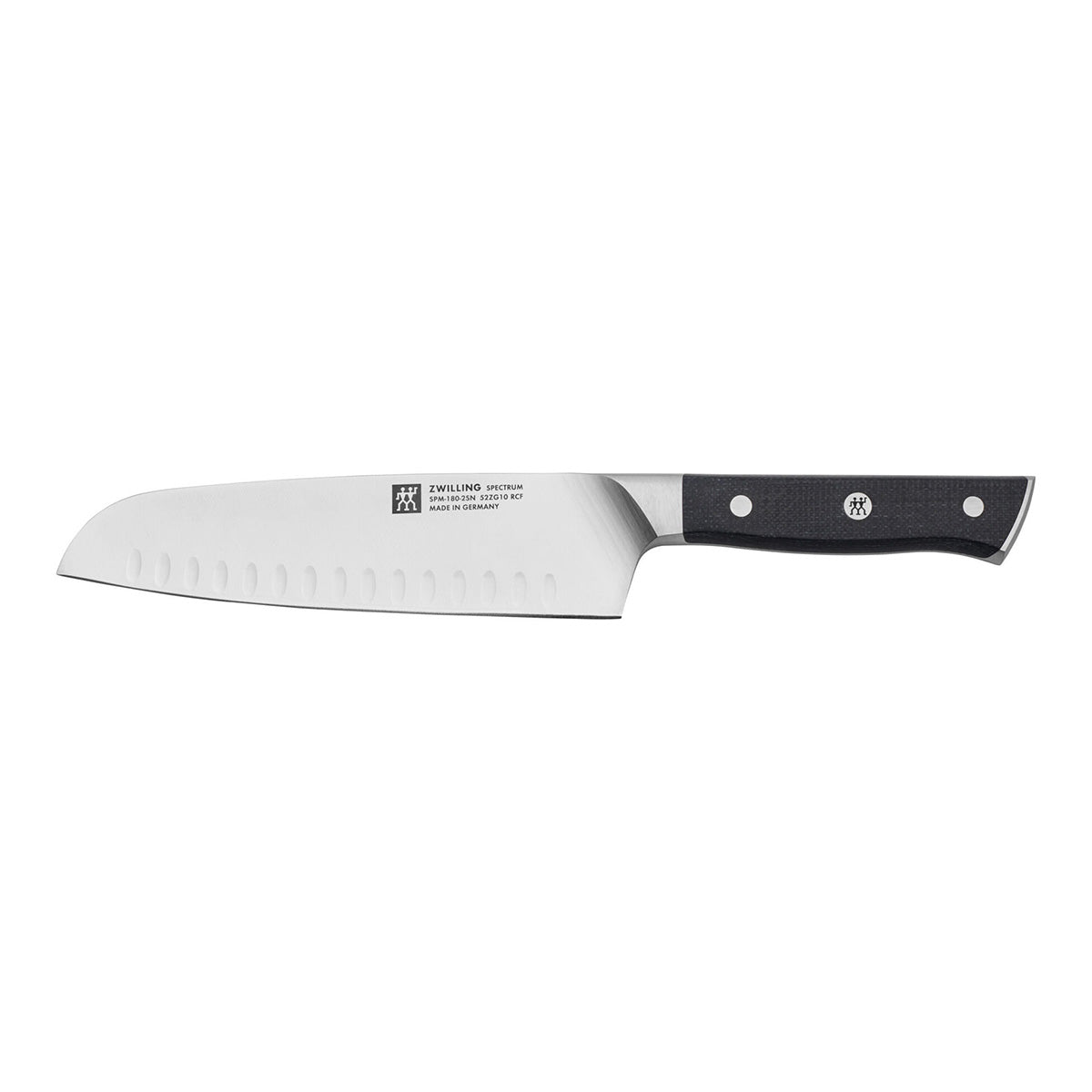18cm Grønnsakskniv (Santoku), RCF Stål med Dimple - ZWILLING SPECTRUM - KNIVER - Me & Max AS