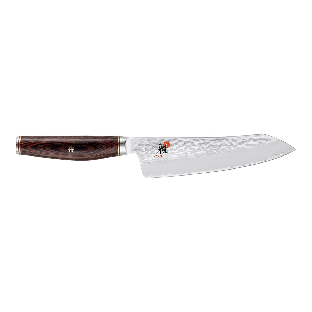 18cm Grønnsakskniv, SG2 (MC63) pulverstål, "Rocking" Santoku - MIYABI 6000MCT - KNIVER - Me & Max AS