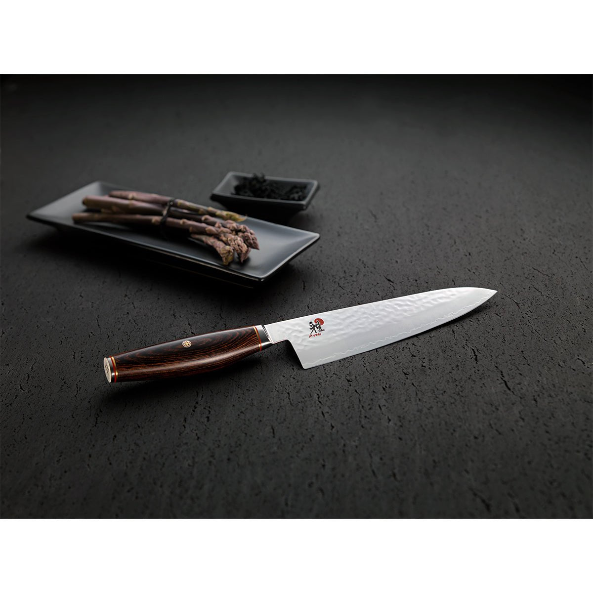 18cm Grønnsakskniv, SG2 (MC63) pulverstål, Santoku - MIYABI 6000MCT - KNIVER - Me & Max AS