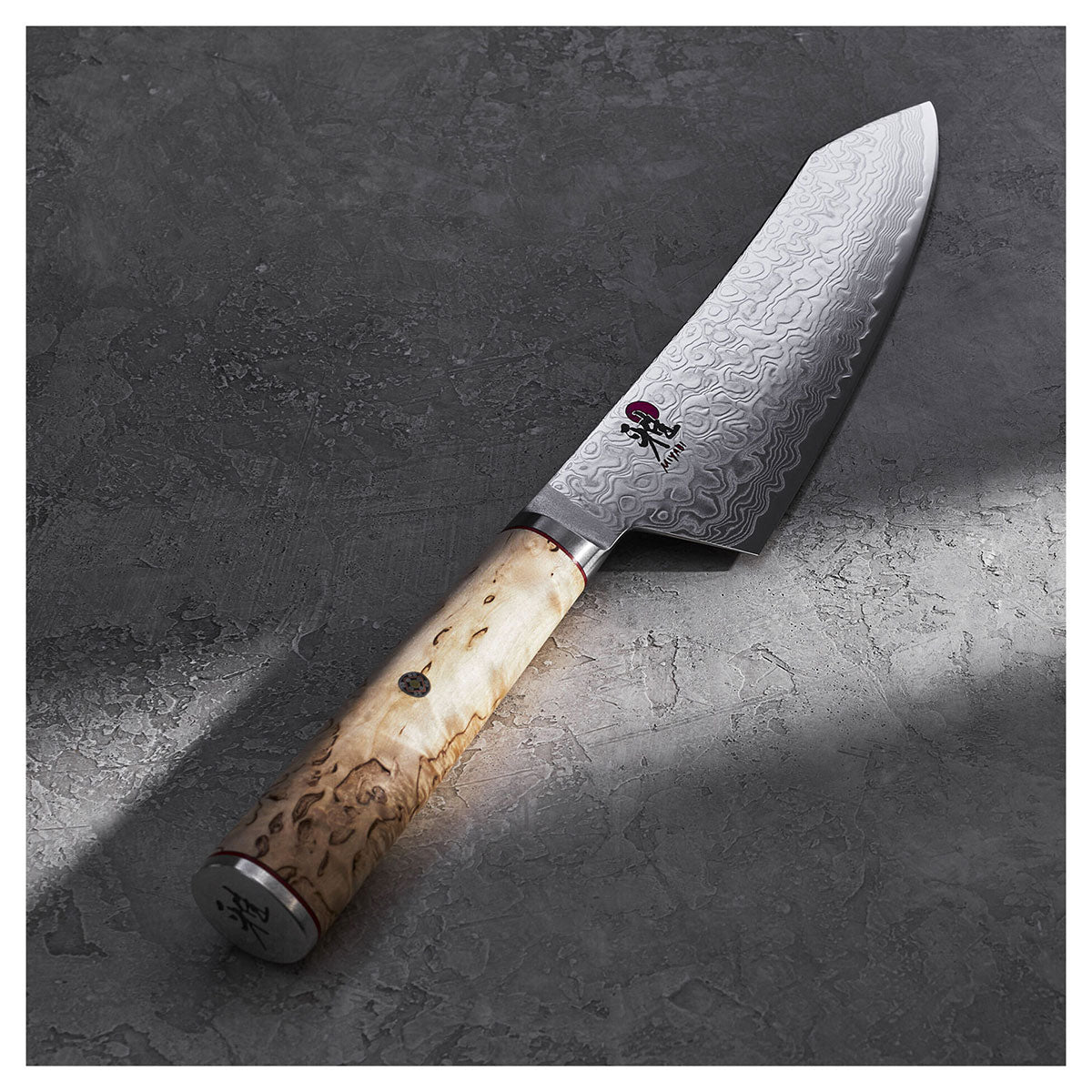 18cm Grønnsakskniv, SG2 pulverstål, "Rocking" Santoku - MIYABI 5000MCD - KNIVER - Me & Max AS