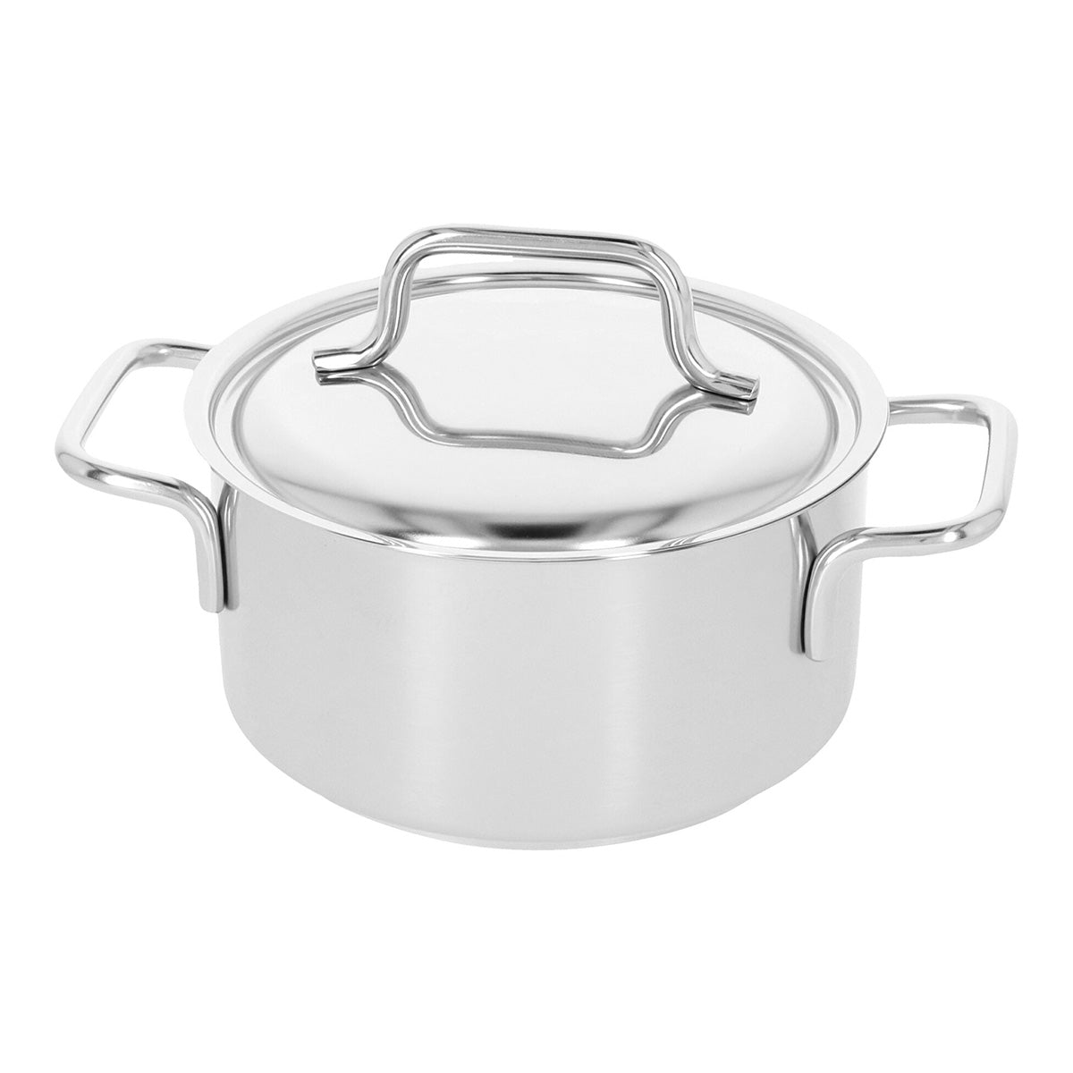 18cm Gryte med lokk, 2,2l, 18/10 rustfrit stål - DEMEYERE APOLLO 7 - GRYTE - Me & Max AS