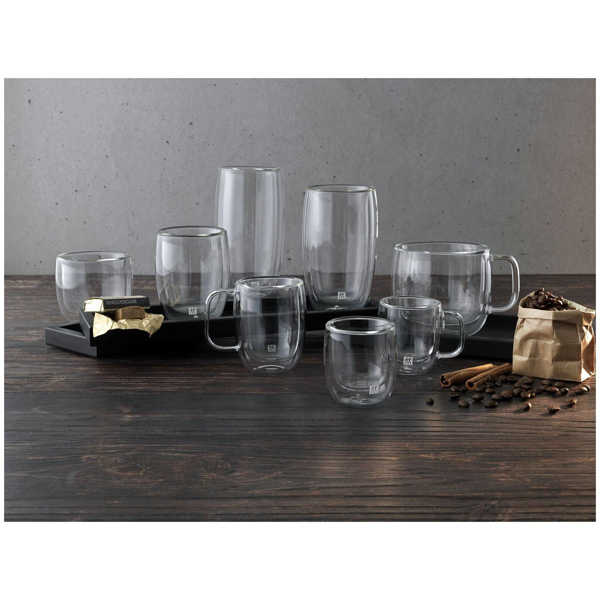 200ml Kaffeglas, 2 stk - ZWILLING Sorrento - GLASS - Me & Max AS