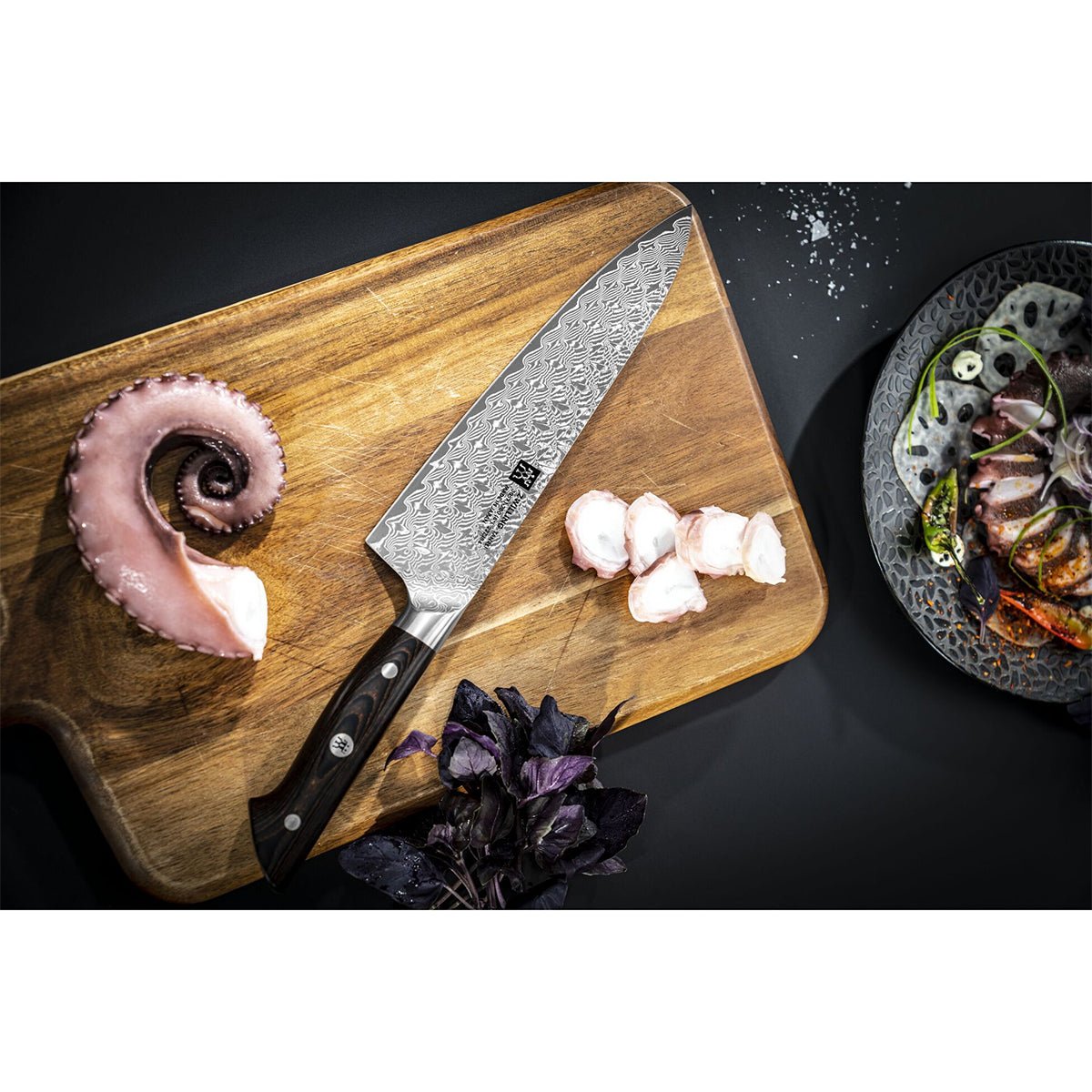 20cm Kokkekniv, FC63 pulverstål, Gyotoh - ZWILLING TANREI - KNIVER - Me & Max AS