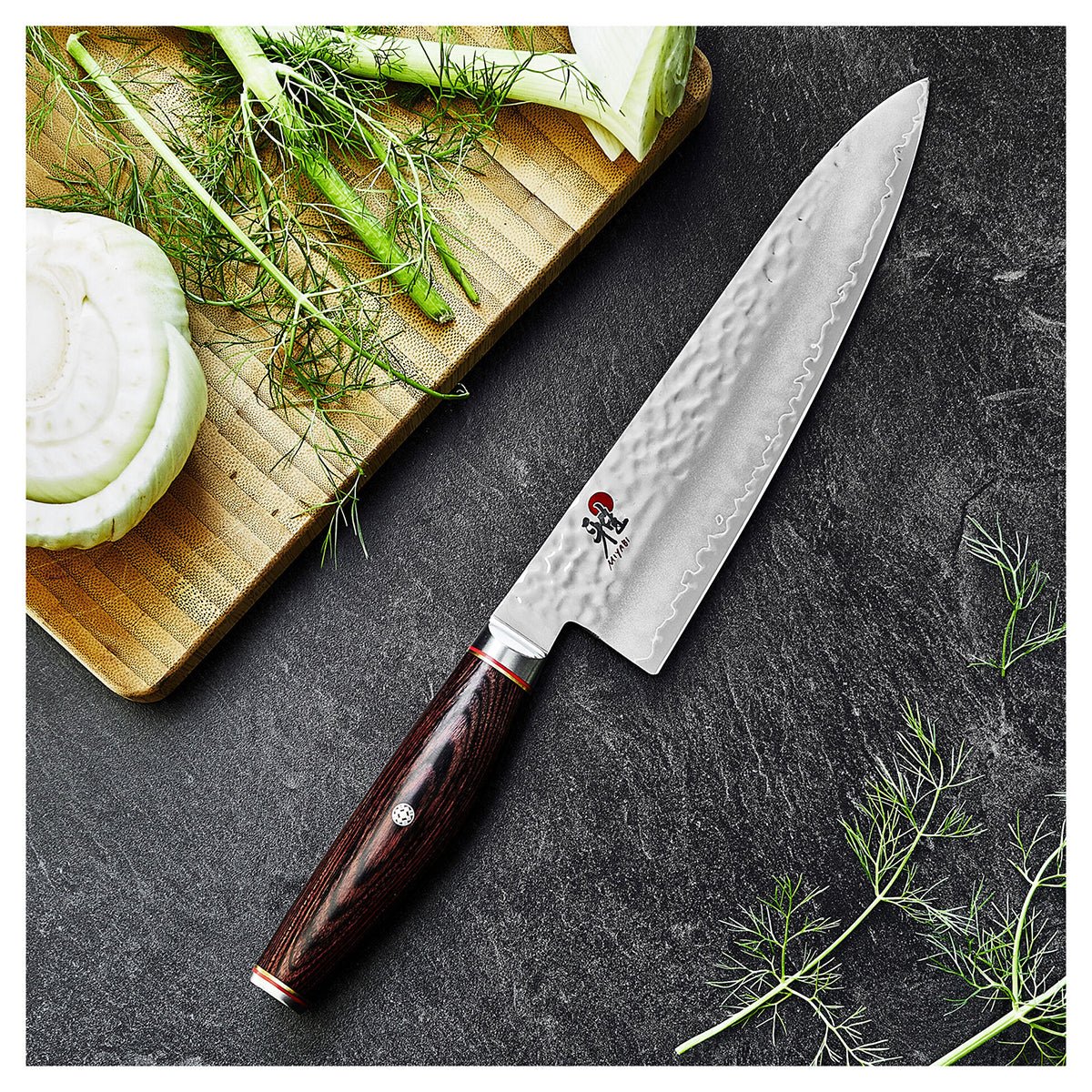 20cm Kokkekniv, SG2 (MC63) pulverstål, Gyotoh - MIYABI 6000MCT - KNIVER - Me & Max AS
