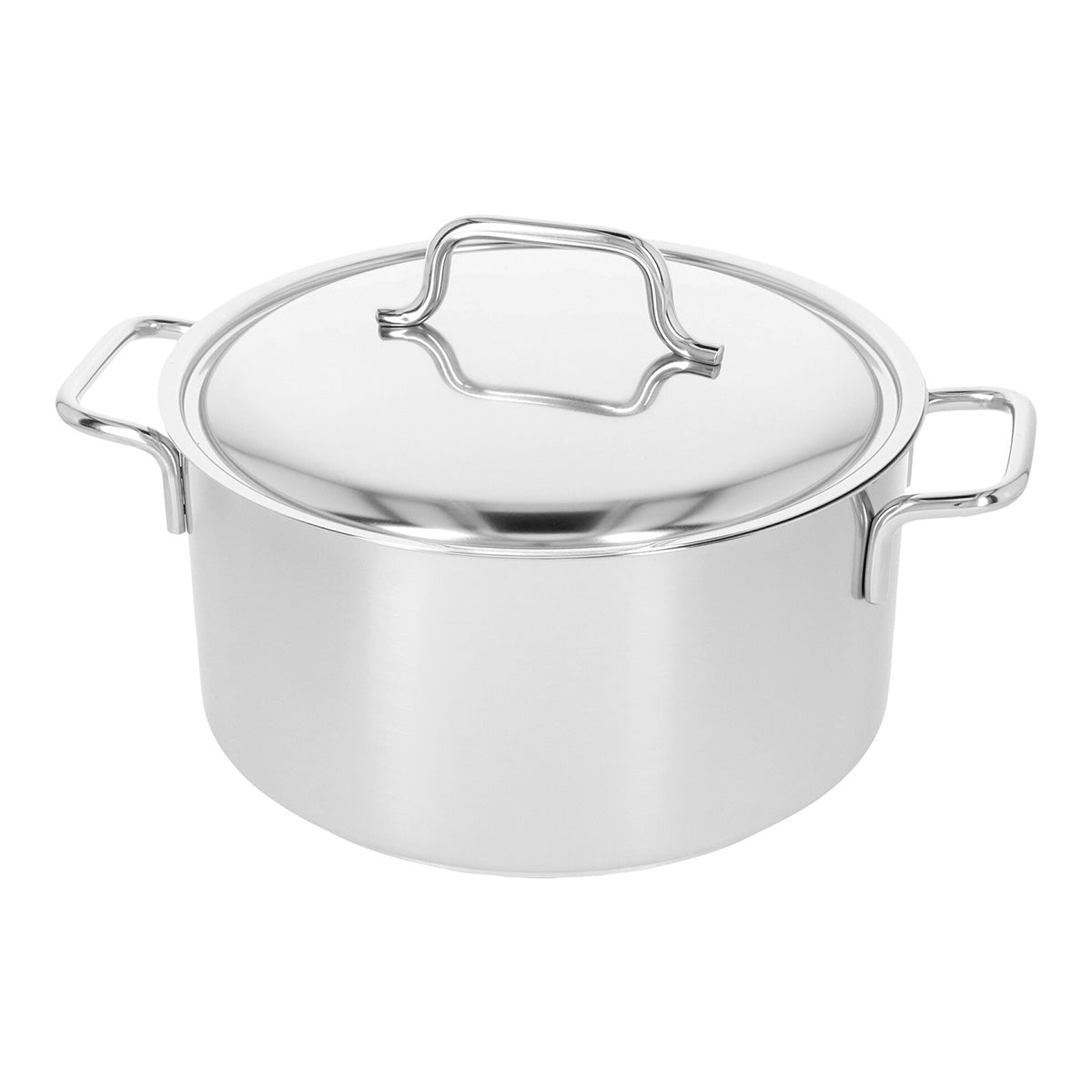 22cm Gryte med lokk, 4,0l, 18/10 rustfrit stål - DEMEYERE APOLLO 7 - GRYTE - Me & Max AS