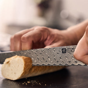 23cm Brødkniv, FC63 pulverstål, Gyotoh - ZWILLING TANREI - KNIVER - Me & Max AS