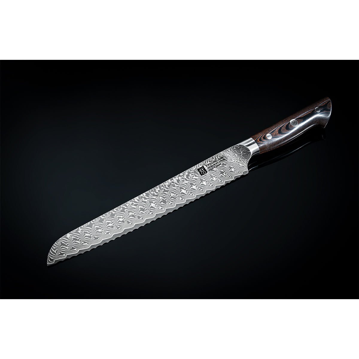 23cm Brødkniv, FC63 pulverstål, Gyotoh - ZWILLING TANREI - KNIVER - Me & Max AS