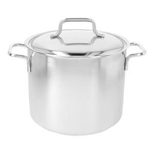 24cm Gryte (Høy) med lokk, 8,0l, 18/10 rustfrit stål - DEMEYERE APOLLO 7 - GRYTE - Me & Max AS