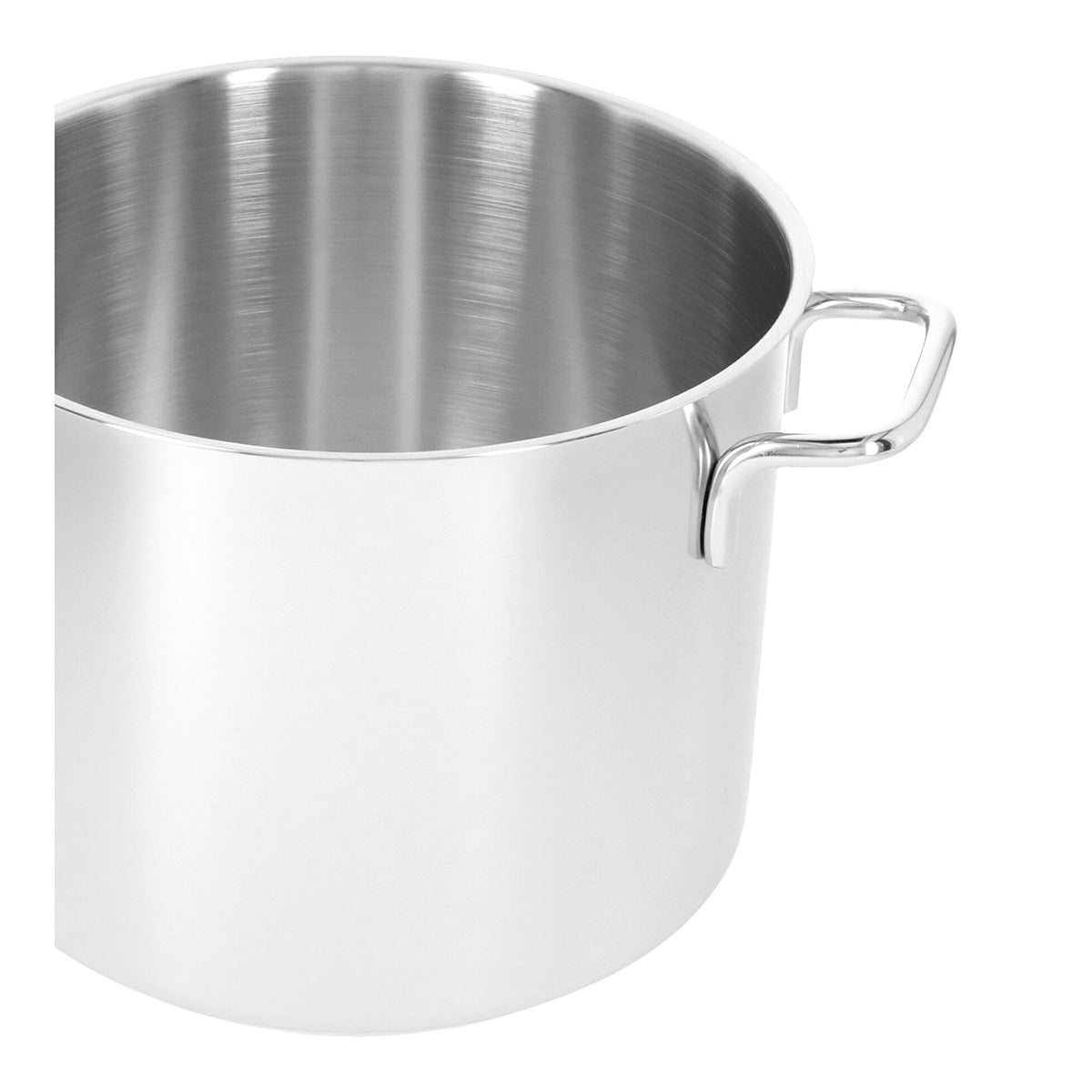24cm Gryte (Høy) med lokk, 8,0l, 18/10 rustfrit stål - DEMEYERE APOLLO 7 - GRYTE - Me & Max AS