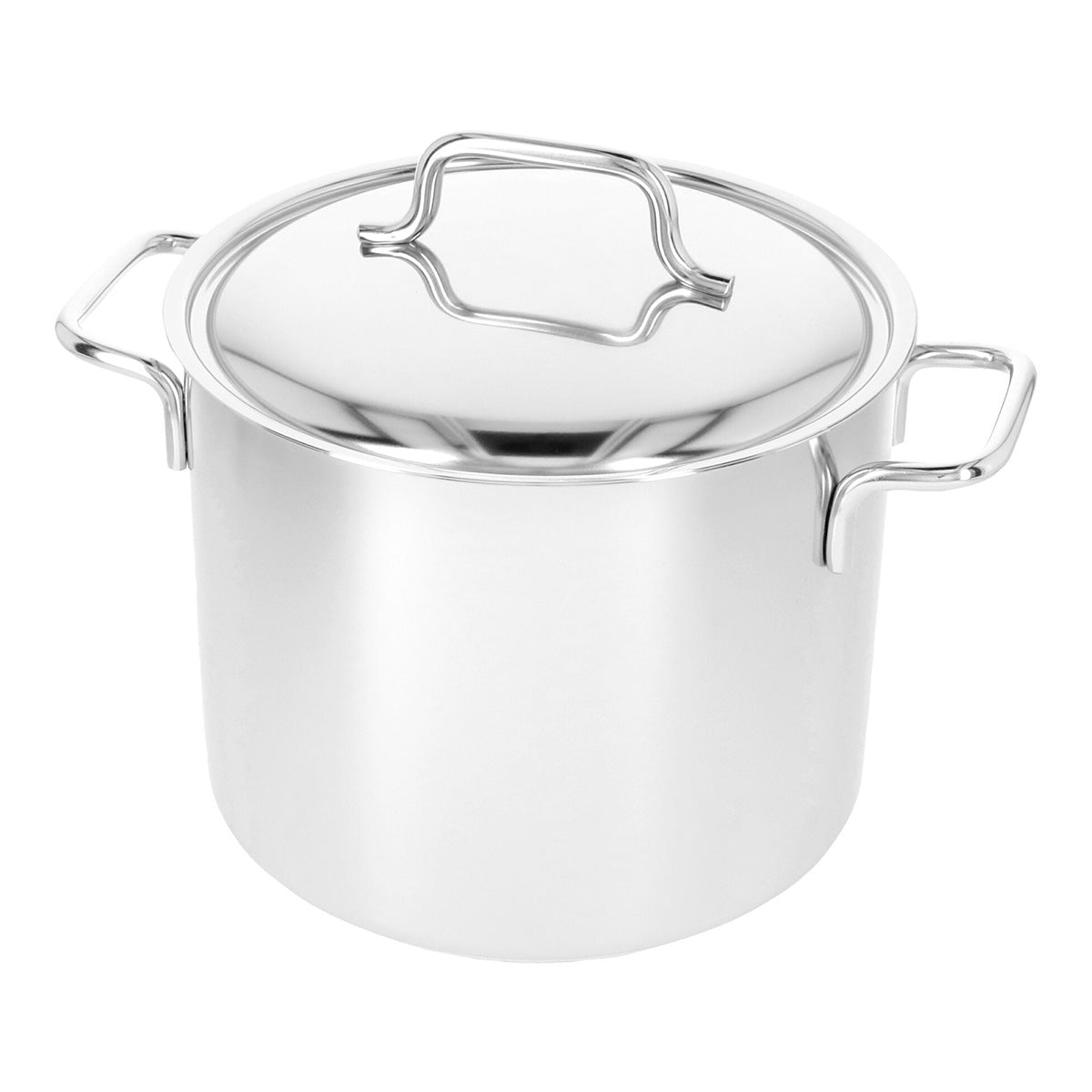 24cm Gryte (Høy) med lokk, 8,0l, 18/10 rustfrit stål - DEMEYERE APOLLO 7 - GRYTE - Me & Max AS