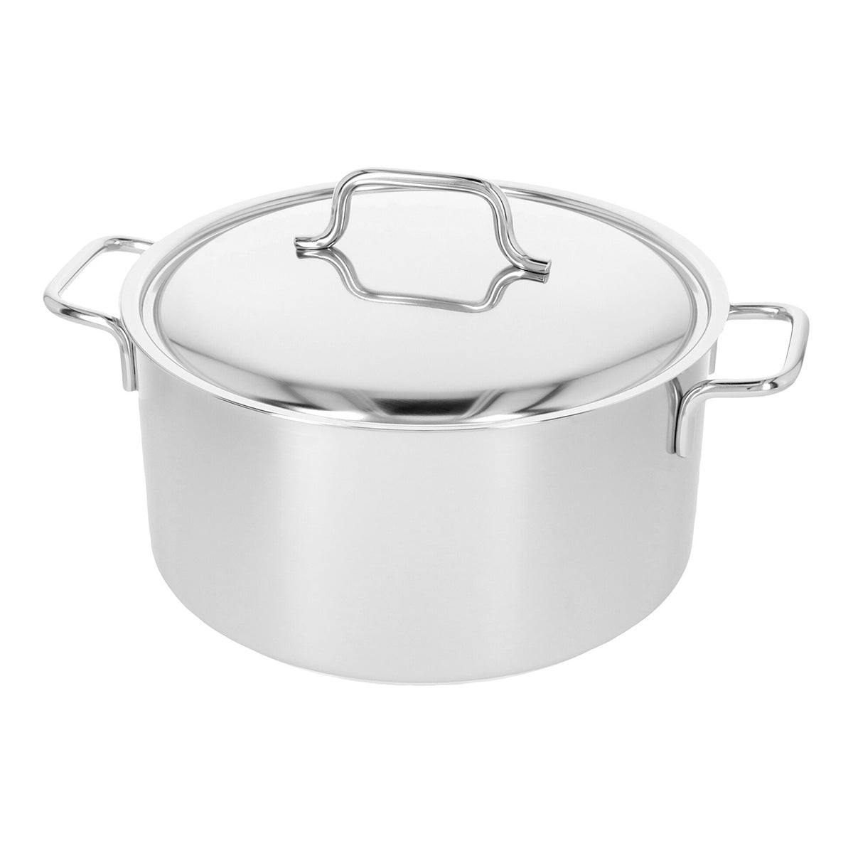 24cm Gryte med lokk, 5,2l, 18/10 rustfrit stål - DEMEYERE APOLLO 7 - GRYTE - Me & Max AS