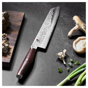 24cm Kiritsuke, SG2 (MC63) pulverstål - MIYABI 6000MCT - KNIVER - Me & Max AS