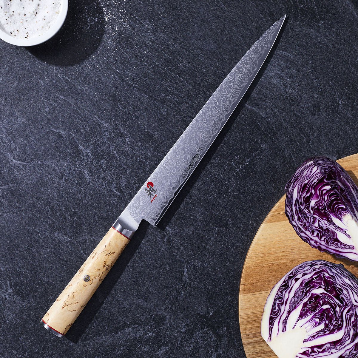 24cm Trancheringskniv, SG2 pulverstål, Sujihiki - MIYABI 5000MCD - KNIVER - Me & Max AS