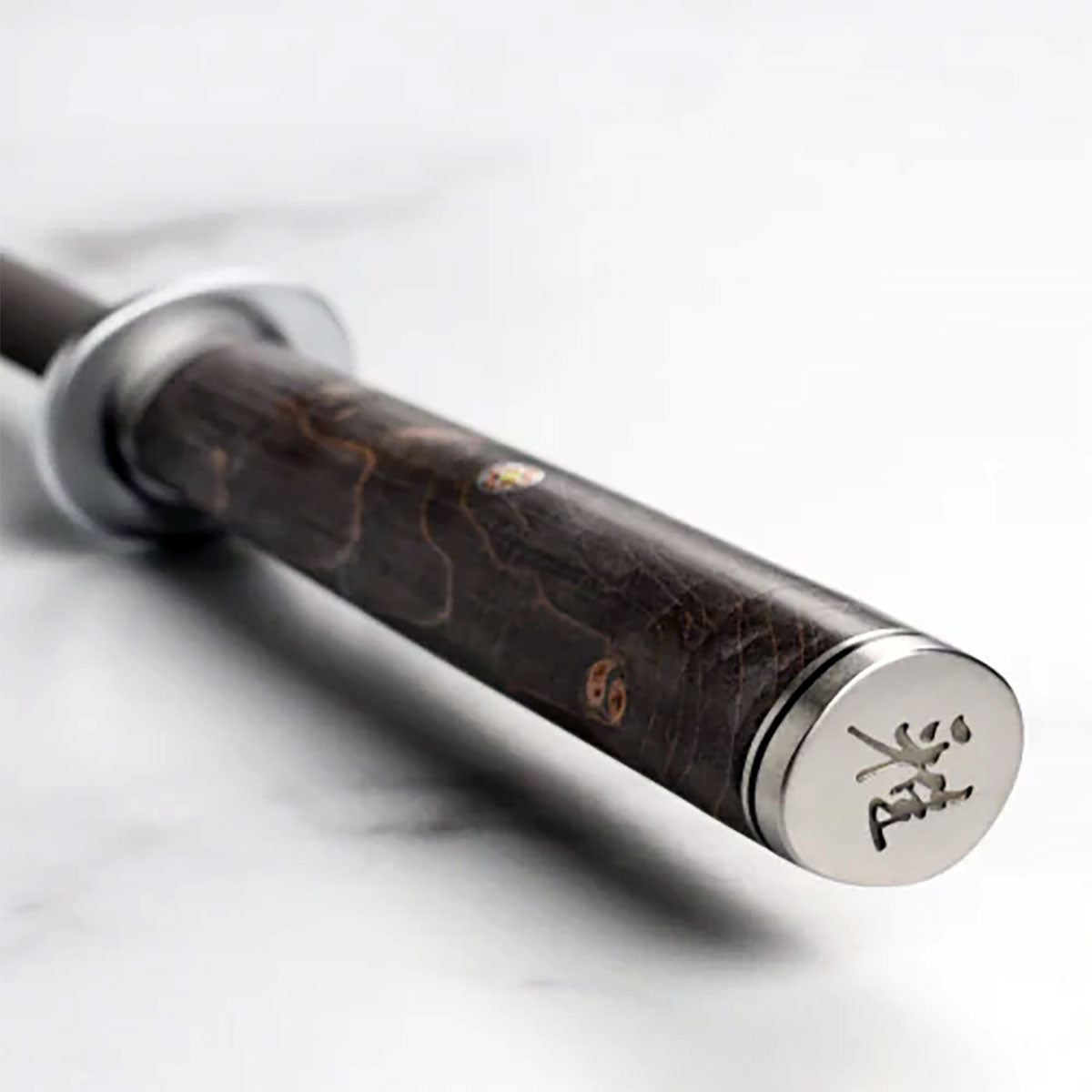 26cm Slipestål med håndtak i Masur - bjørk og Pin - MIYABI 5000MCD 67 - SLIPEUTSTYR - Me & Max AS