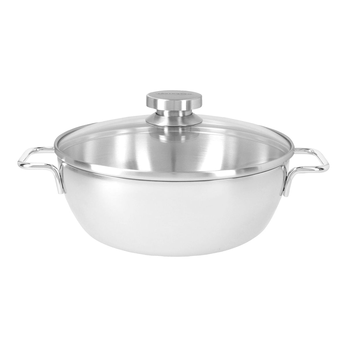 28cm Gryte (Konisk) med lokk 4,8l, 18/10 rustfrit stål - DEMEYERE APOLLO 7 - GRYTE - Me & Max AS