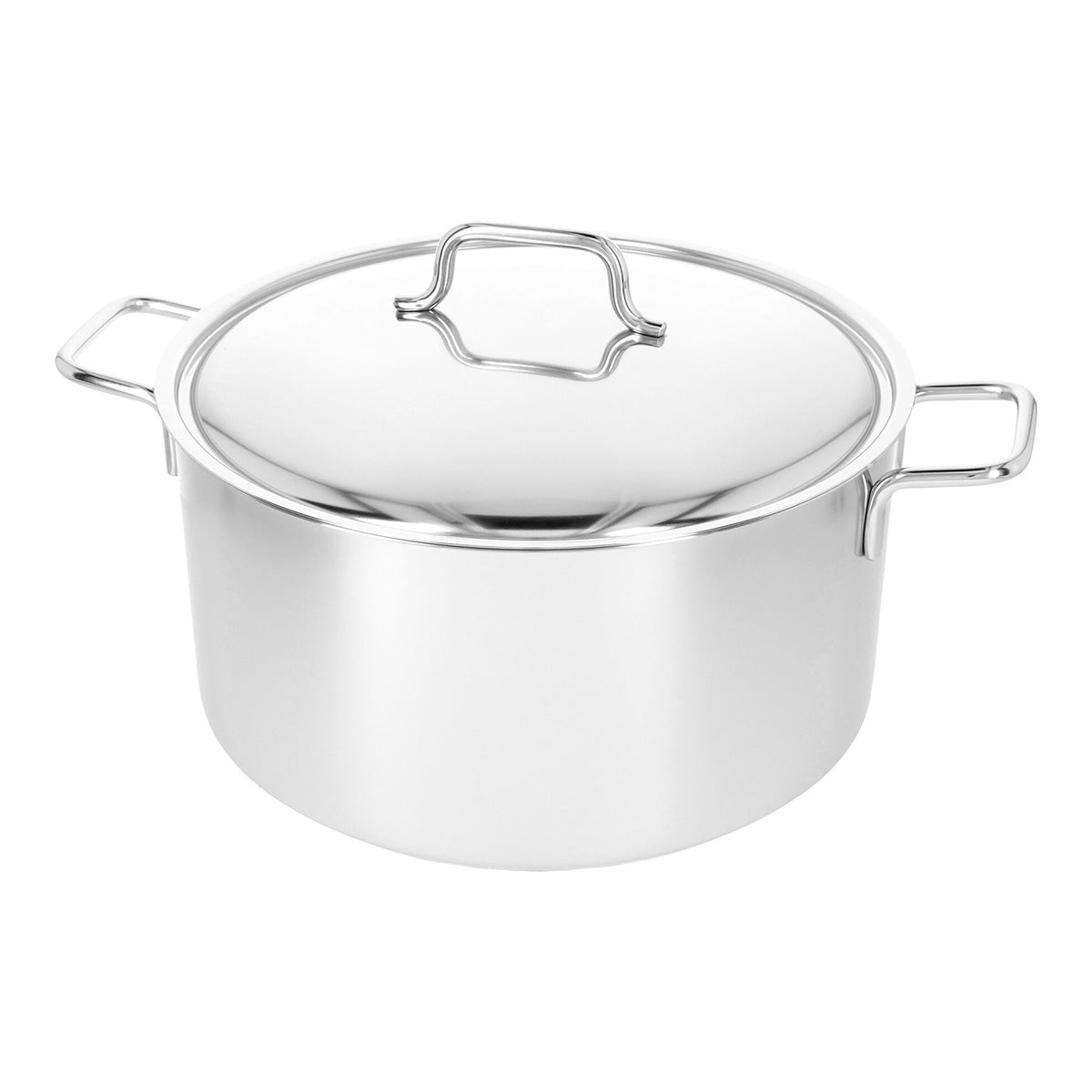 28cm Gryte med lokk, 8,4l, 18/10 rustfrit stål - DEMEYERE APOLLO 7 - GRYTE - Me & Max AS