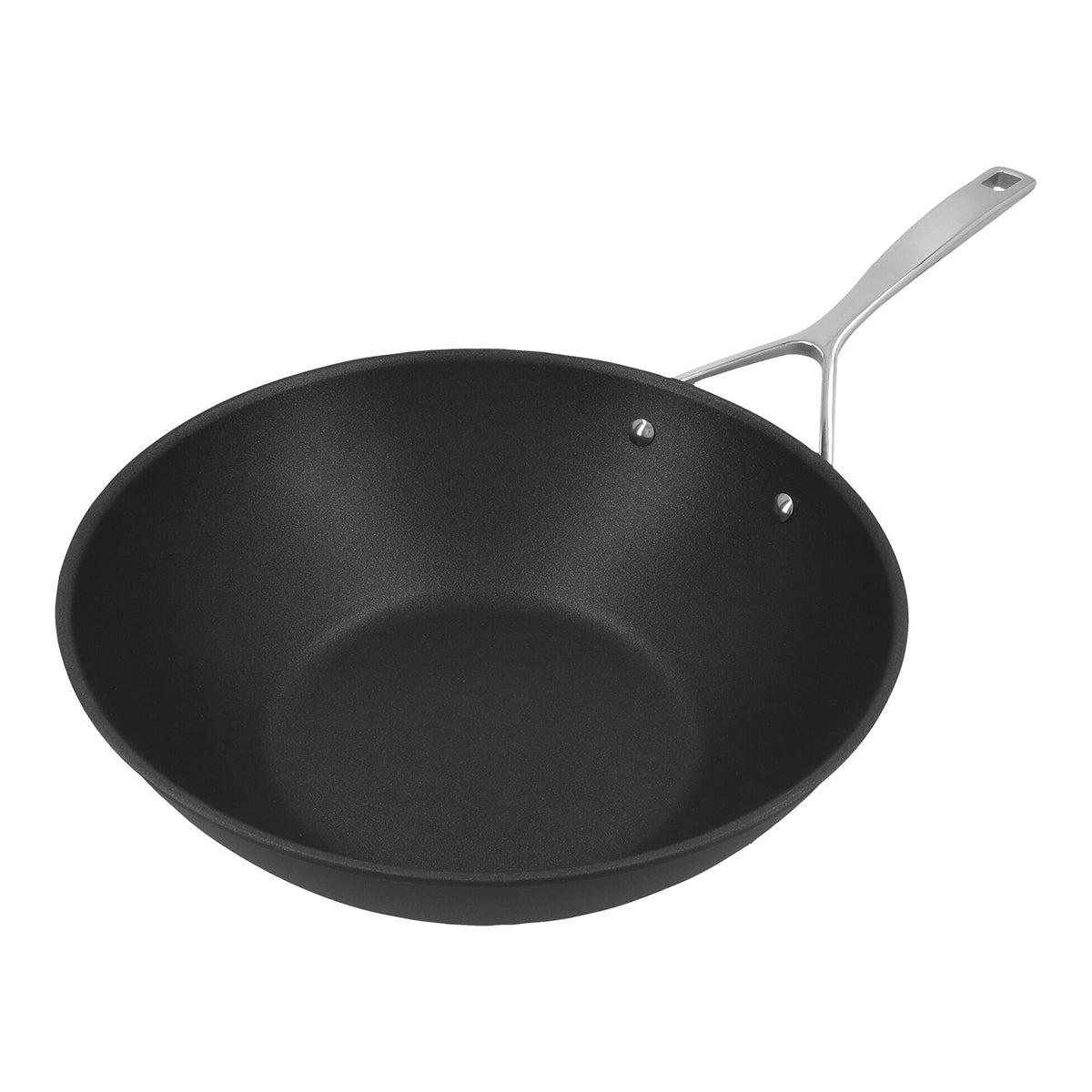 30 cm Wok, flat bunn, Ceraforce Aluminimum, Svart - DEMEYERE ALU PRO 5 - STEKEPANNE - Me & Max AS