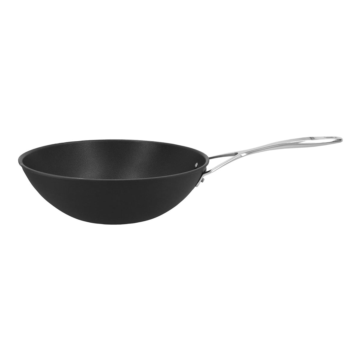 30 cm Wok, flat bunn, Ceraforce Aluminimum, Svart - DEMEYERE ALU PRO 5 - STEKEPANNE - Me & Max AS