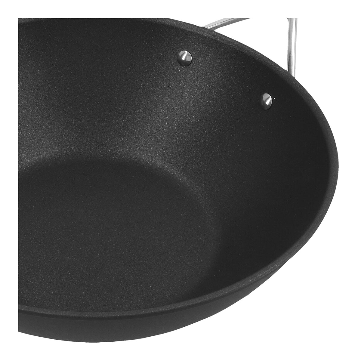 30 cm Wok, flat bunn, Ceraforce Aluminimum, Svart - DEMEYERE ALU PRO 5 - STEKEPANNE - Me & Max AS