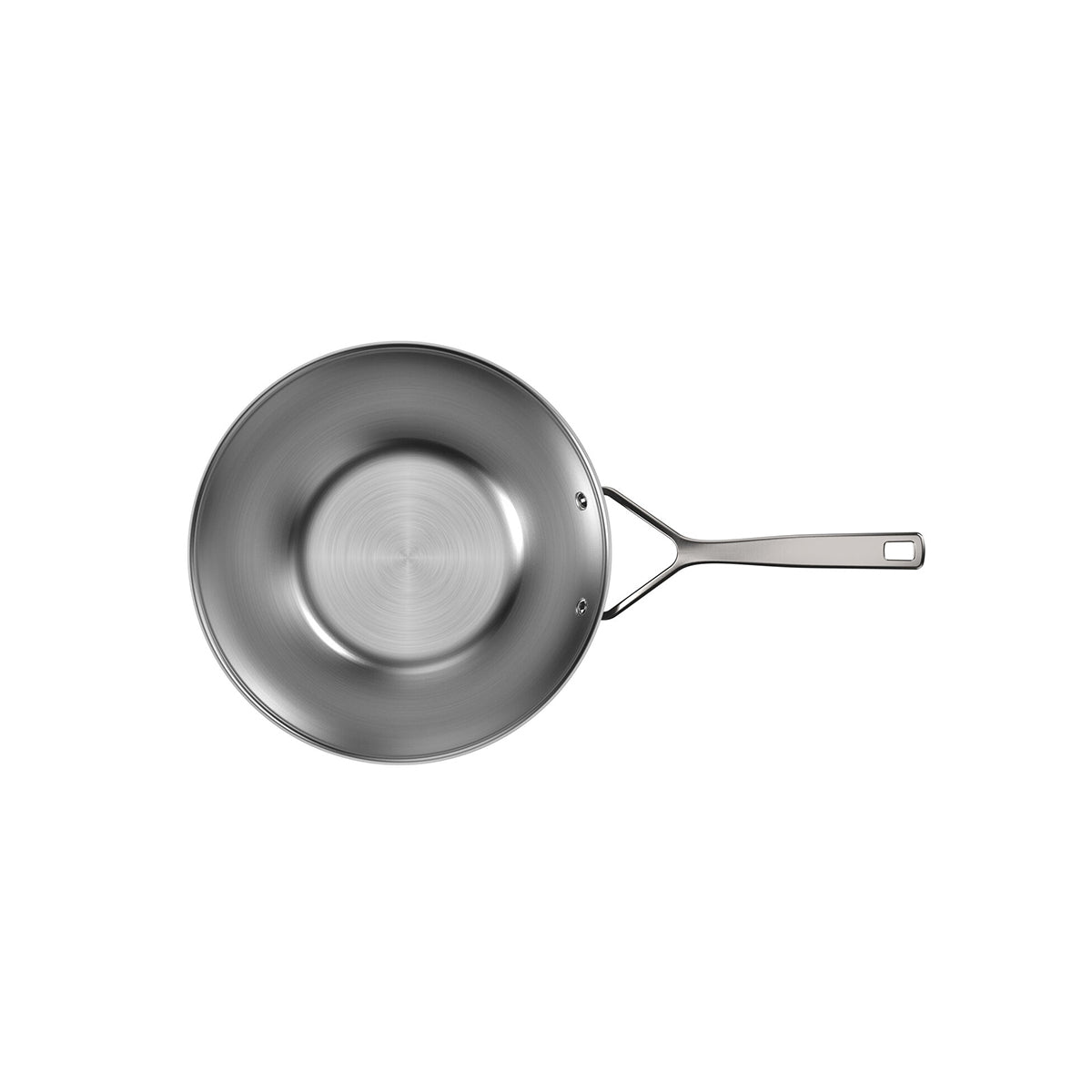 30cm Wok, 18/10 rustfrit stål - DEMEYERE BLACK 5 - GRYTE - Me & Max AS