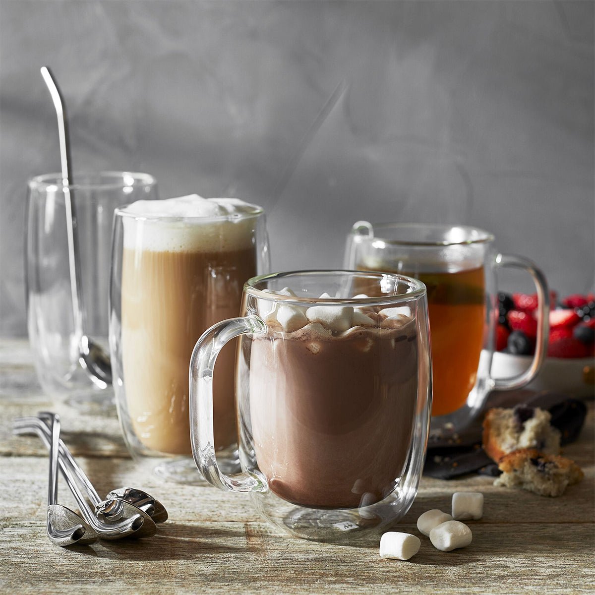 450ml Latte Macchiato - sett, 2 stk - ZWILLING Sorrento - GLASS - Me & Max AS