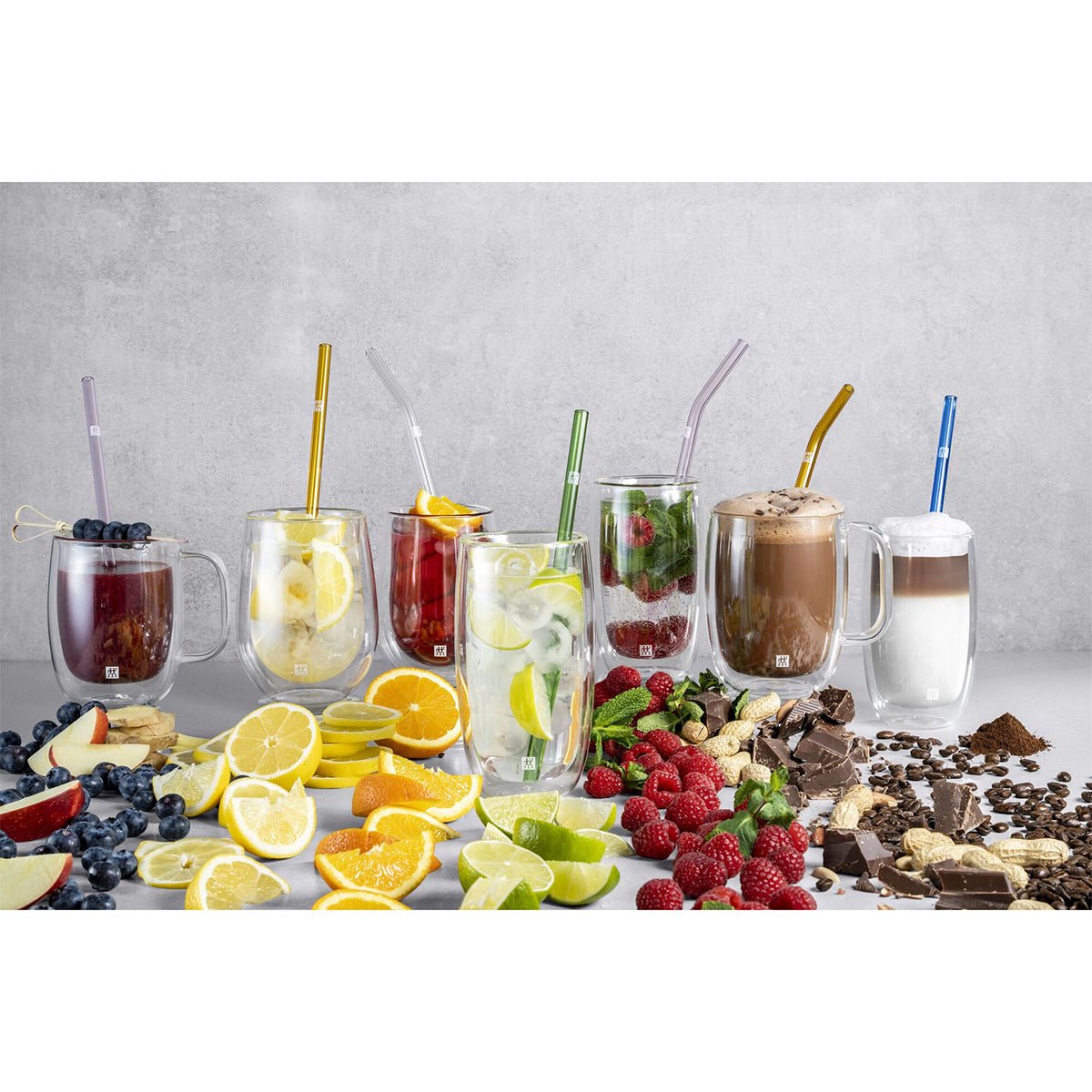 474ml Softdrink - sett, 2 stk - ZWILLING Sorrento - GLASS - Me & Max AS