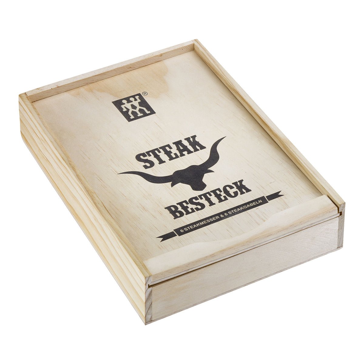 Bestikksett Biffkniver og - gafler, 6 x 2stk, 18/10 stål - ZWILLING MELBOURNE - BESTIKK - Me & Max AS