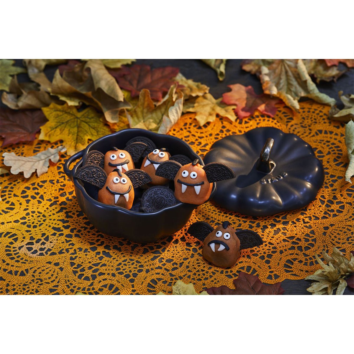 Cocotte 15 cm, gresskar, svart, keramikk - STAUB CERAMIC 🇫🇷 - KERAMIKK - Me & Max AS