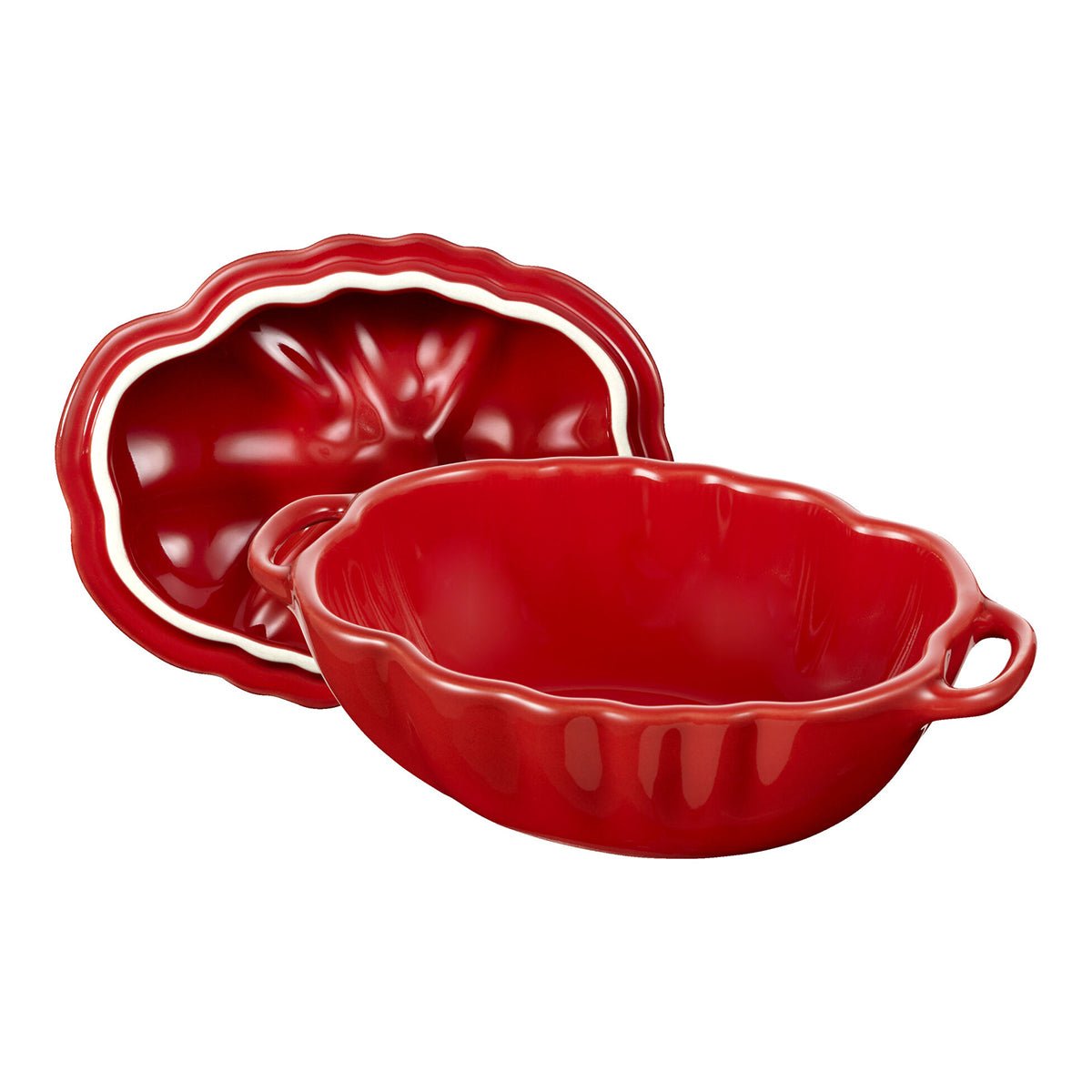 Cocotte 16 cm, tomat, rød, keramikk - STAUB CERAMIC 🇫🇷 - KERAMIKK - Me & Max AS