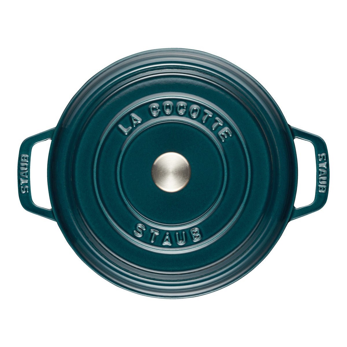 Cocotte Gryte 26cm / 5,2l, Rund, La Mer, Støpejern - STAUB 🇫🇷 - GRYTE - Me & Max AS