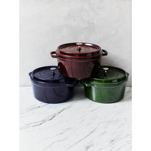 Cocotte Gryte 28cm / 6,7l, Rund, Grenadine, Støpejern - STAUB 🇫🇷 - GRYTE - Me & Max AS