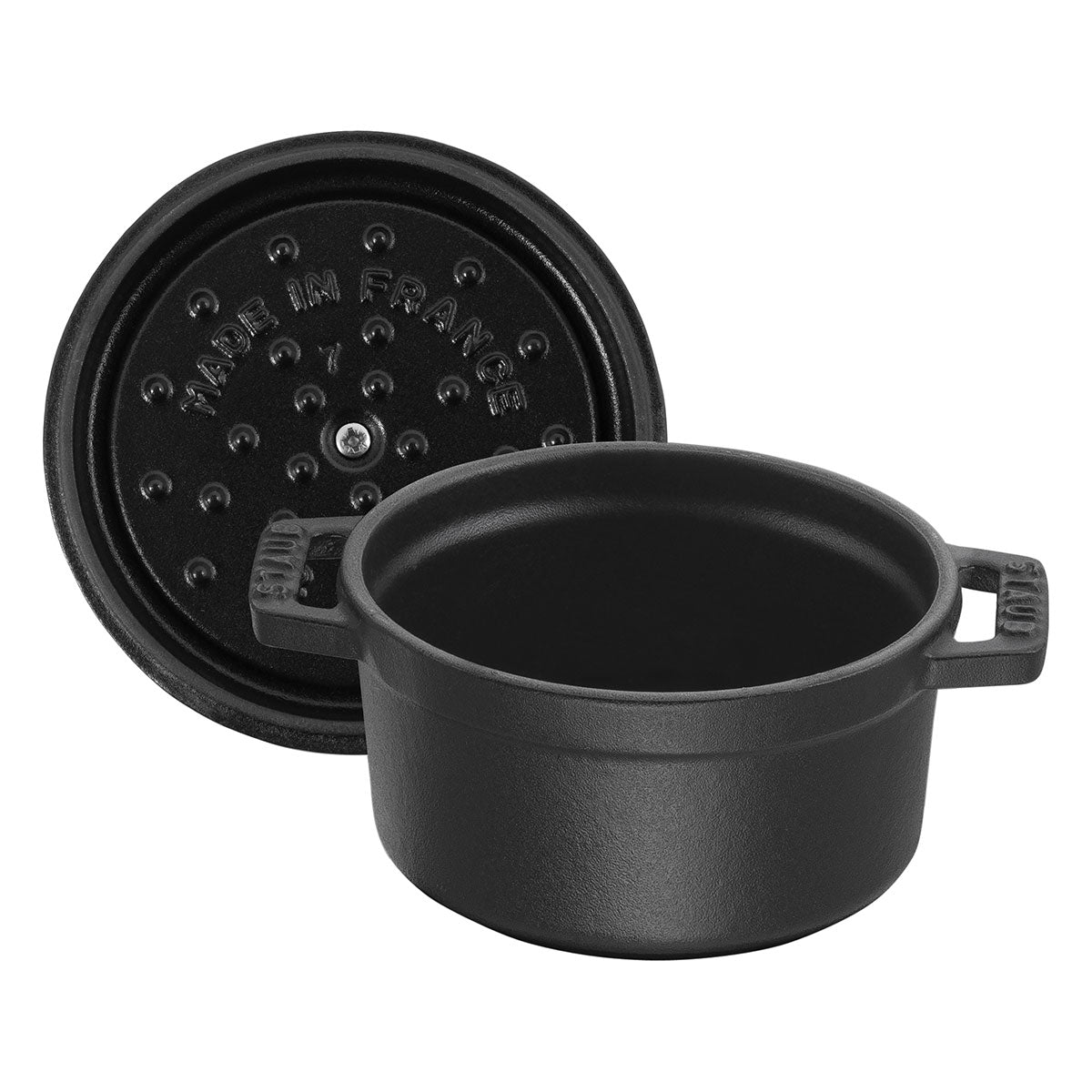 Cocotte Gryte 32cm / 12,6l, Rund, Svart, Støpejern - STAUB 🇫🇷 - GRYTE - Me & Max AS