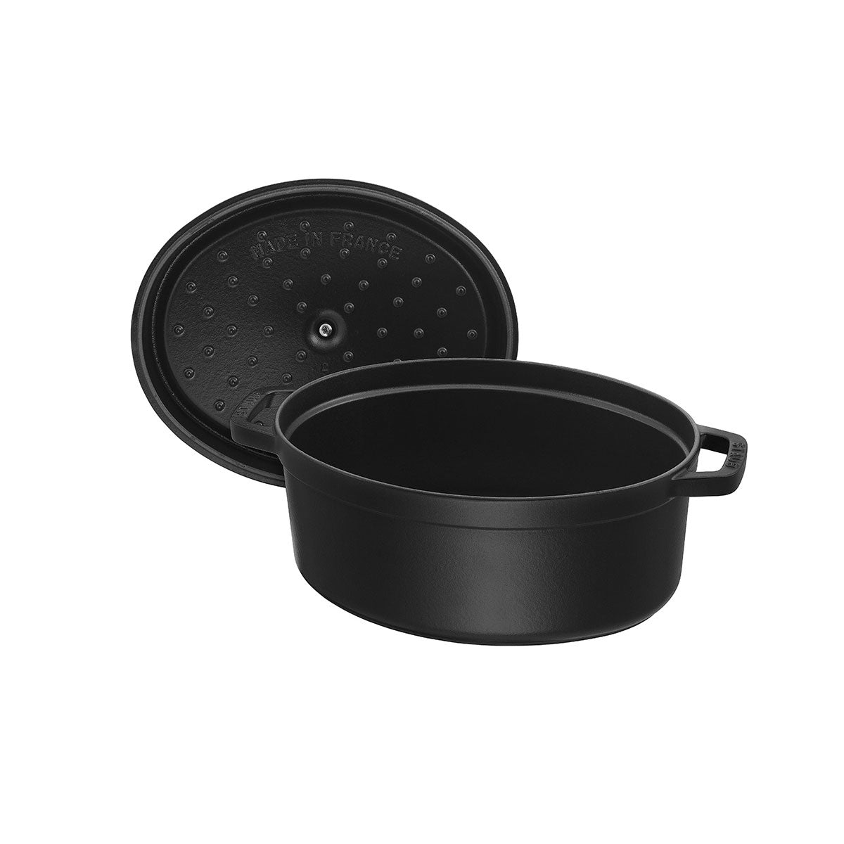 Cocotte Gryte 41 cm / 12,0l, Oval, Svart, Støpejern - STAUB 🇫🇷 - GRYTE - Me & Max AS