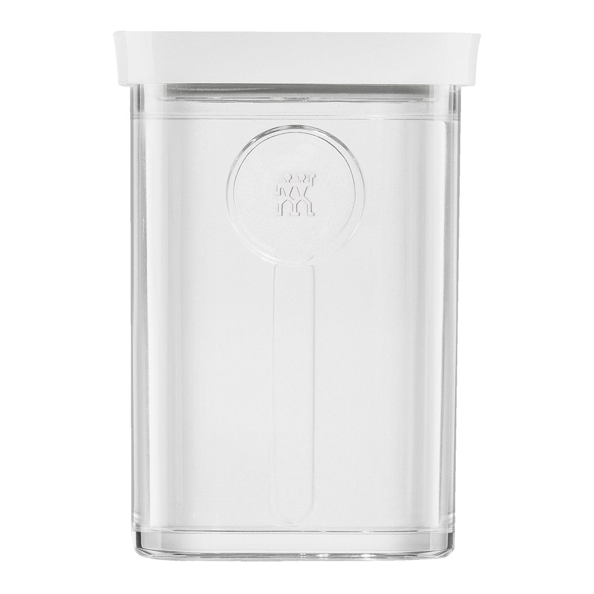 CUBE oppbevaringsboks 2S, gjennomsiktig / hvit - F&S CUBE - VAKUUM - Me & Max AS