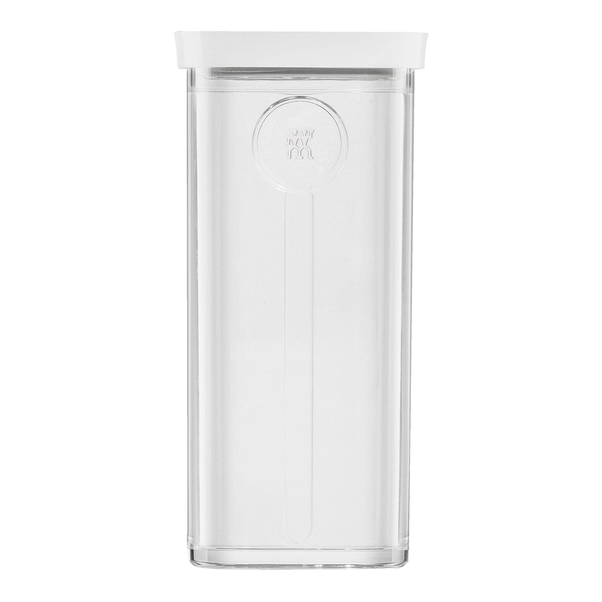 CUBE oppbevaringsboks 3S, gjennomsiktig / hvit - F&S CUBE - VAKUUM - Me & Max AS