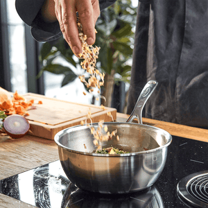 Demeyere Atlantis 7 Sautépanne (28 cm) - Rustfritt Stål - SAUTÉPANNE - Me & Max AS