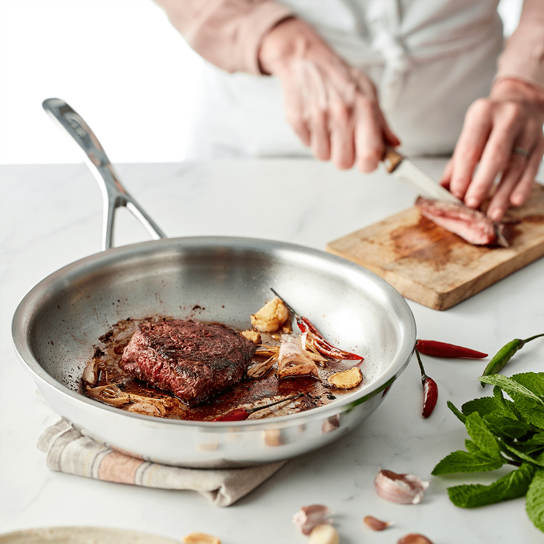 Demeyere ProLine 7 Stekepanne (20 cm) – Rustfritt Stål - STEKEPANNE - Me & Max AS