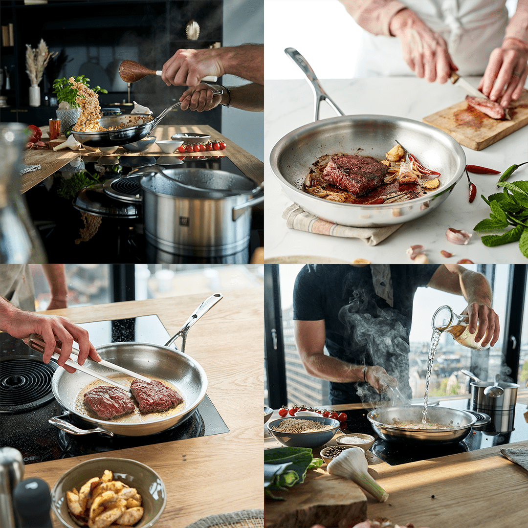 Demeyere ProLine 7 Stekepanne (20 cm) – Rustfritt Stål - STEKEPANNE - Me & Max AS