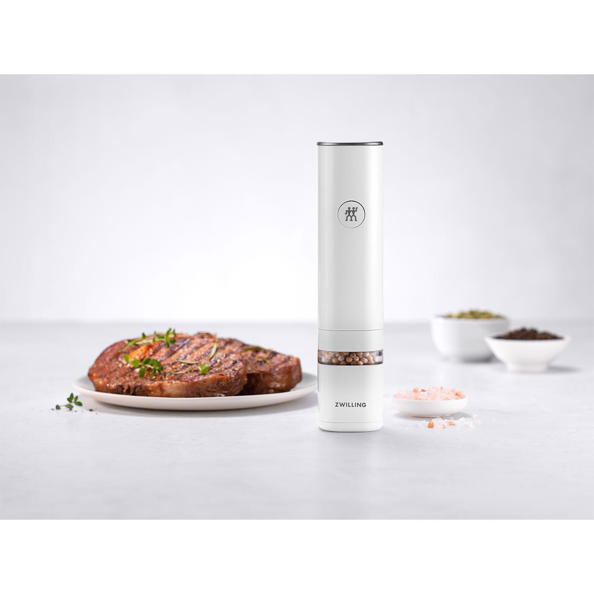Elektrisk krydderkvern, hvit - ZWILLING ENFINIGY - KJØKKENYTSTYR - Me & Max AS