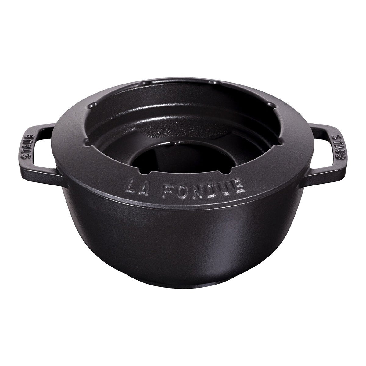 Fondue - sett 16 cm, svart - STAUB 🇫🇷 - FONDUE - Me & Max AS