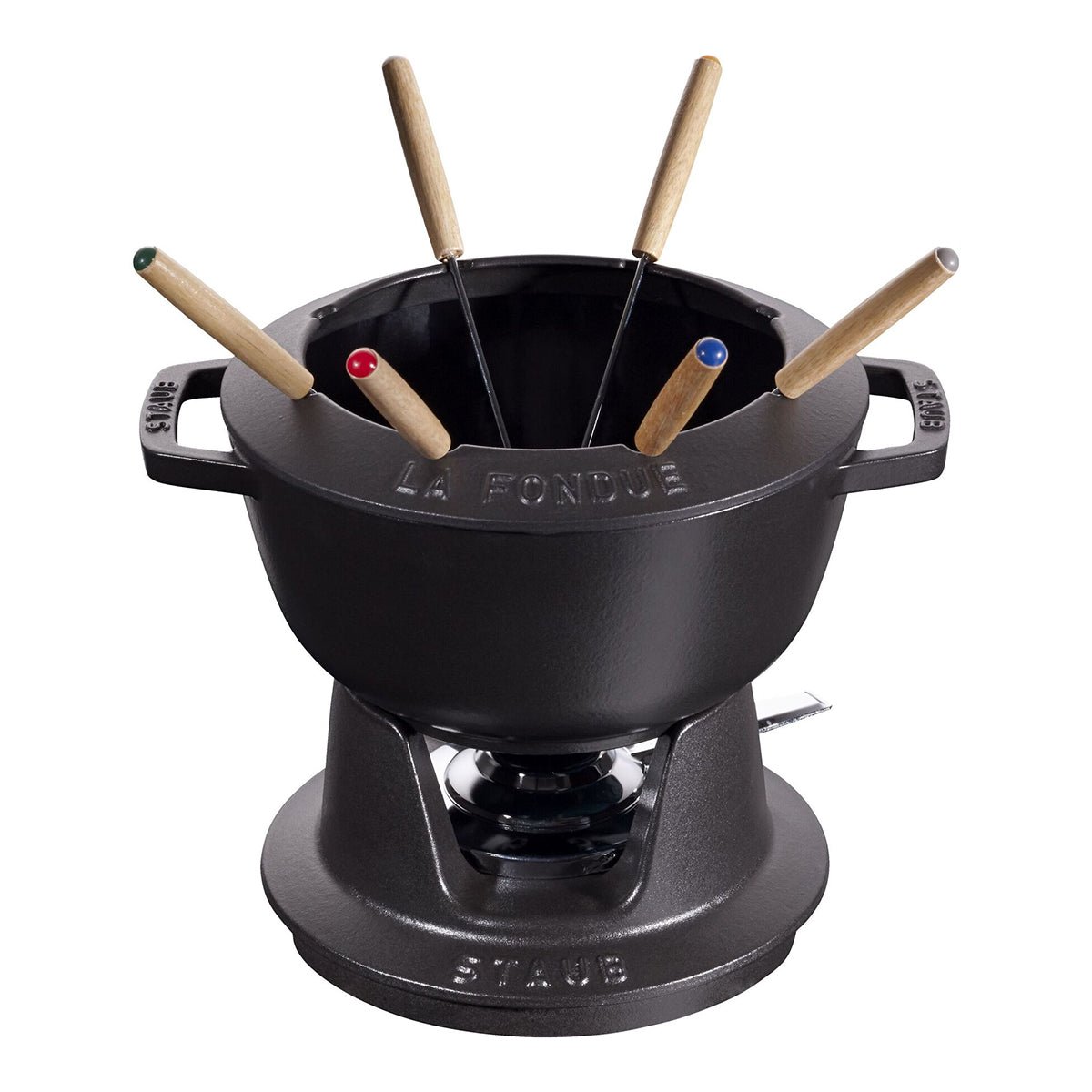 Fondue - sett 16 cm, svart - STAUB 🇫🇷 - FONDUE - Me & Max AS