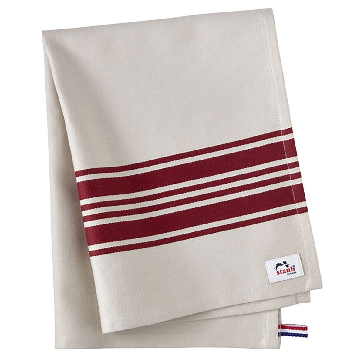 Glasshåndkle, rød, 50 x 70cm - STAUB 🇫🇷 - KJØKKENYTSTYR - Me & Max AS