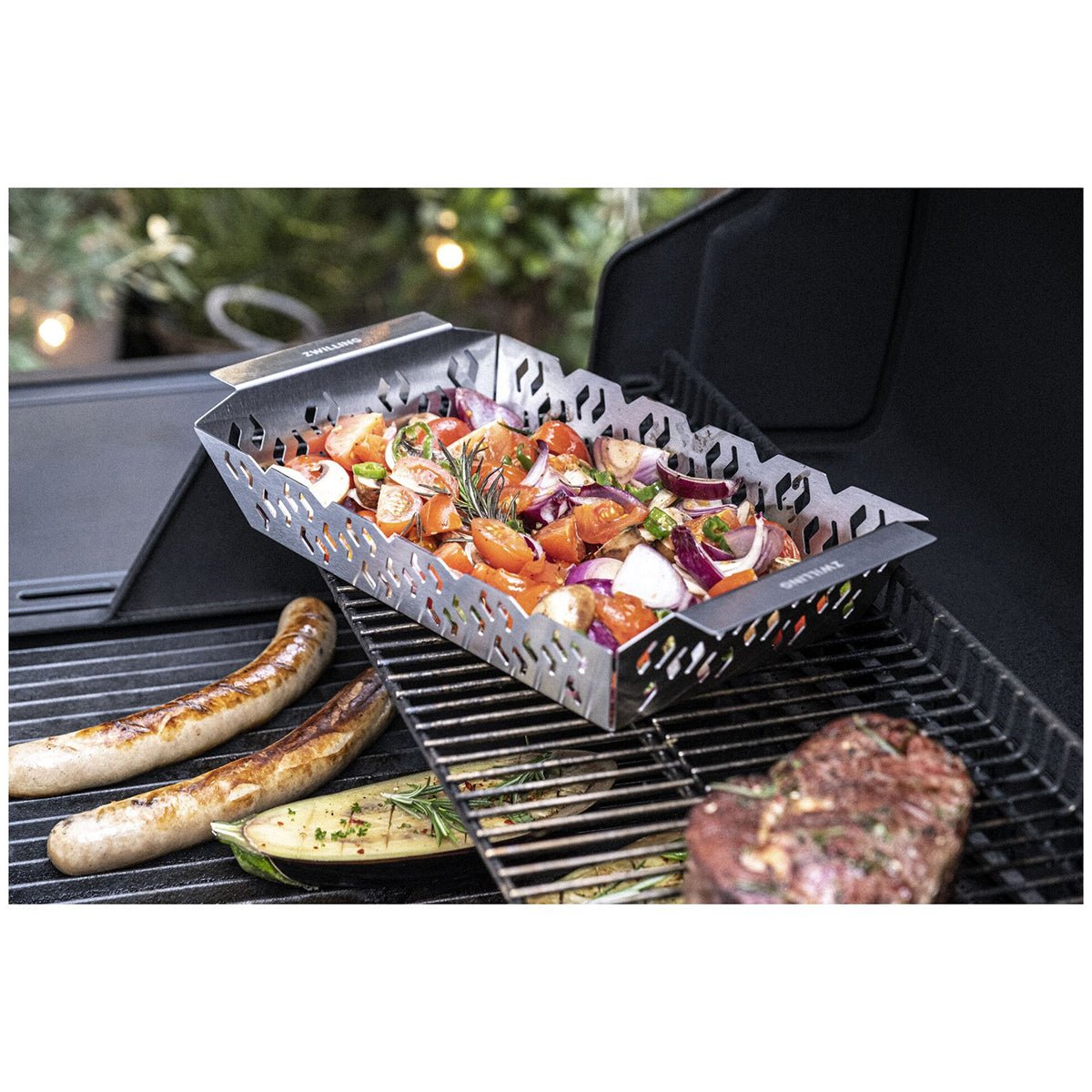 Grillkurvsett M / S, 2stk., rustfritt stål - ZWILLING BBQ+ - BBQ - Me & Max AS